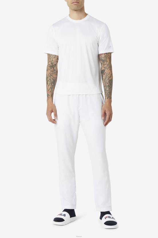 לבן FILA מכפלת סקאלופ לבן חמוץ צוות fila 68LF1104