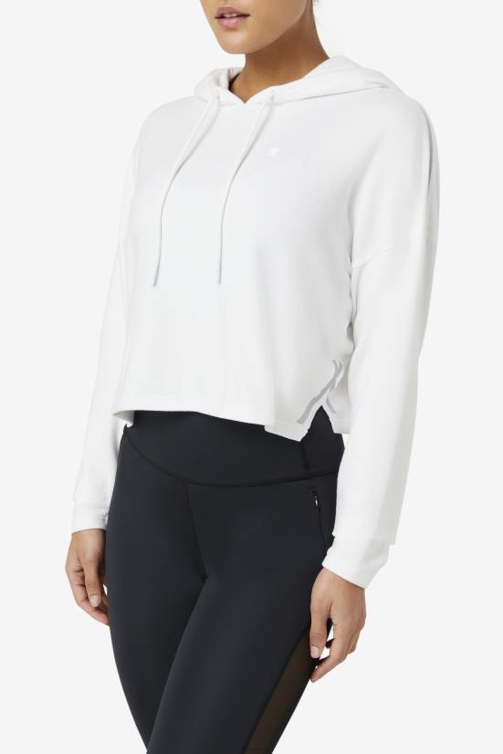 לבן FILA קפוצ'ון קצוץ פי-לוקס לבן fila 68LF1876