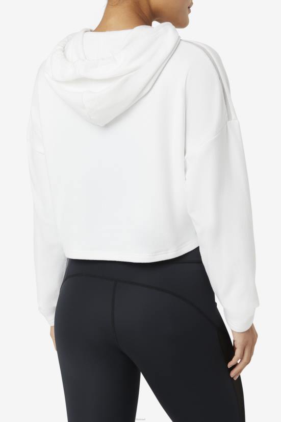 לבן FILA קפוצ'ון קצוץ פי-לוקס לבן fila 68LF1876