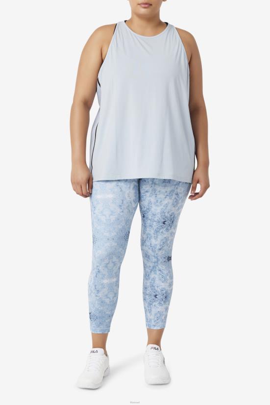 ערפל כחול/שחור FILA ערפל כחול fila/גופייה רפויה פי-לוקס שחורה 68LF1936