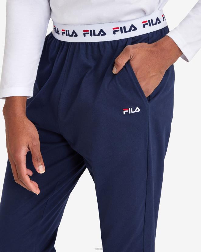 חיל הים החדש FILA מכנסיים בייסיק לגברים fila ניו נייבי 68LF2329