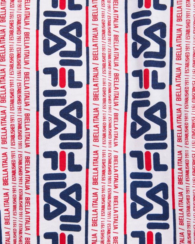 לבן FILA טי האריסון לגברים של fila לבן 68LF2380