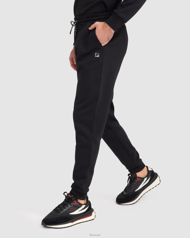 שָׁחוֹר FILA מכנס בלייק לגברים fila שחור 68LF2431