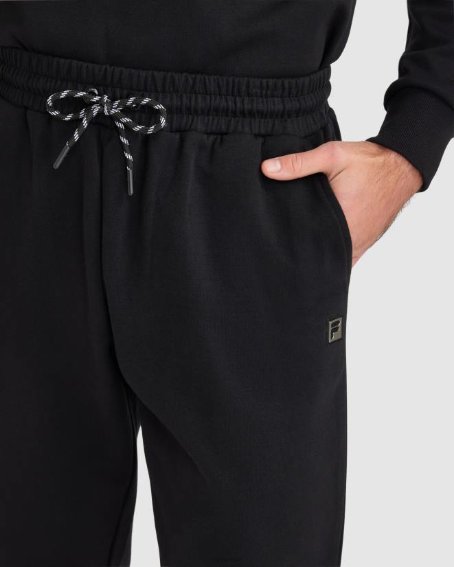 שָׁחוֹר FILA מכנס בלייק לגברים fila שחור 68LF2431