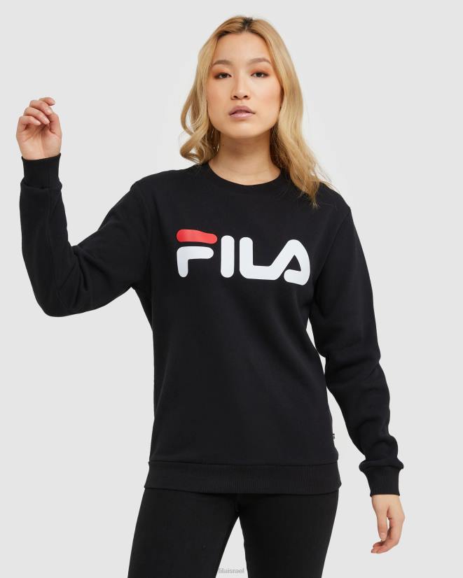 שָׁחוֹר FILA צוות יוניסקס קלאסי של fila שחור 68LF2488