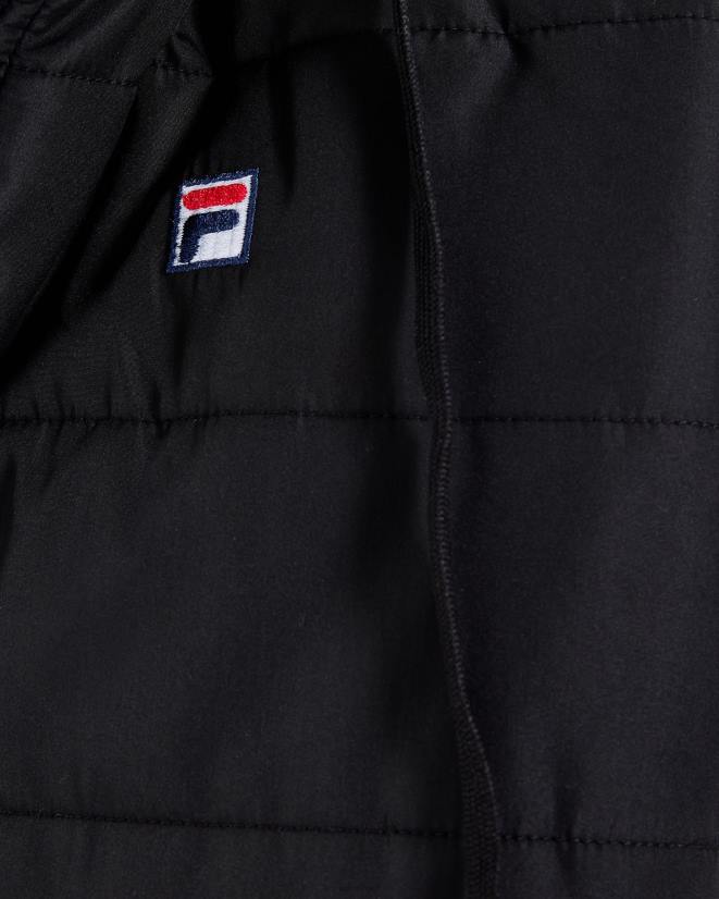 שָׁחוֹר FILA וסט ג'וליו פאף שחור fila לגברים 68LF2649