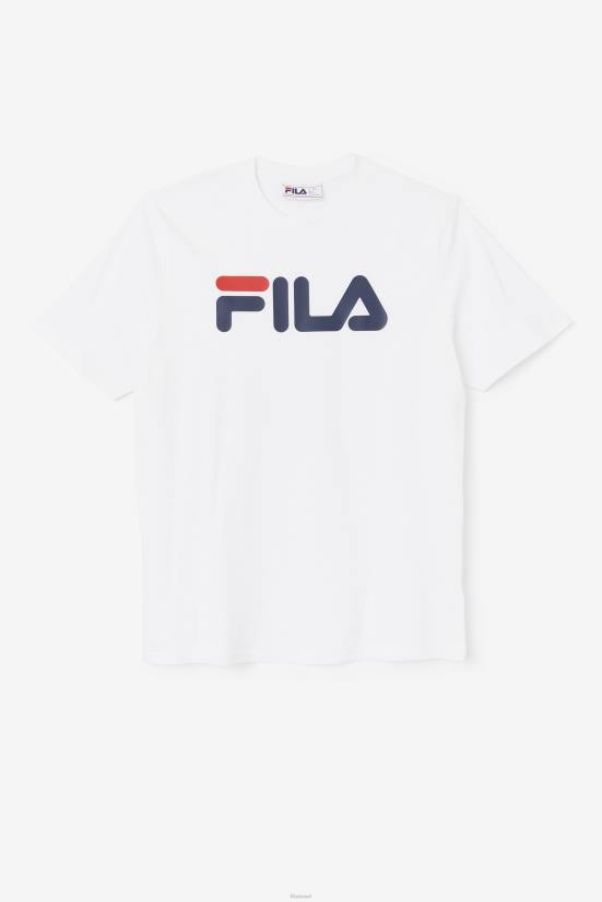 לבן FILA טי גברים של נשר לבן fila 68LF280
