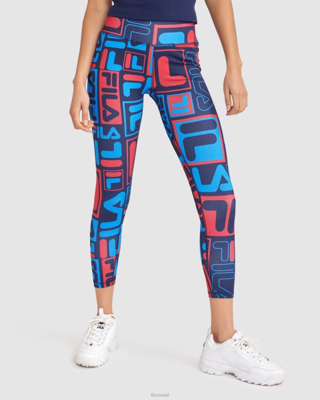 חיל הים החדש FILA טייץ אנג'ה לנשים של fila ניו נייבי 68LF2827