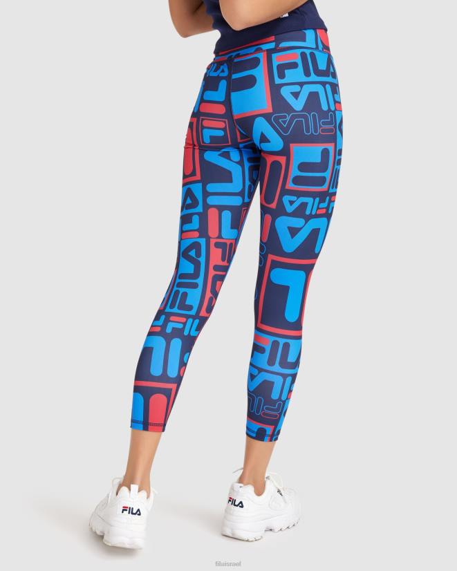 חיל הים החדש FILA טייץ אנג'ה לנשים של fila ניו נייבי 68LF2827