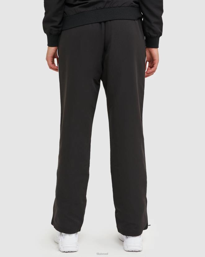 שָׁחוֹר FILA מכנסי מיקרופייבר לנשים מסוג fila קלאסי שחור 68LF2899