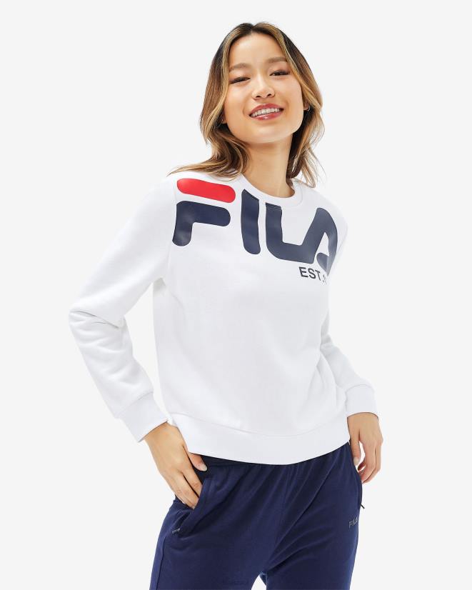 לבן FILA צוות גרציה לנשים לבנים של fila 68LF2956
