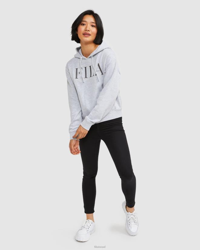 מרל אפור בהיר FILA קפוצ'ון איזידורה לנשים בגוון אפור בהיר fila 68LF2962