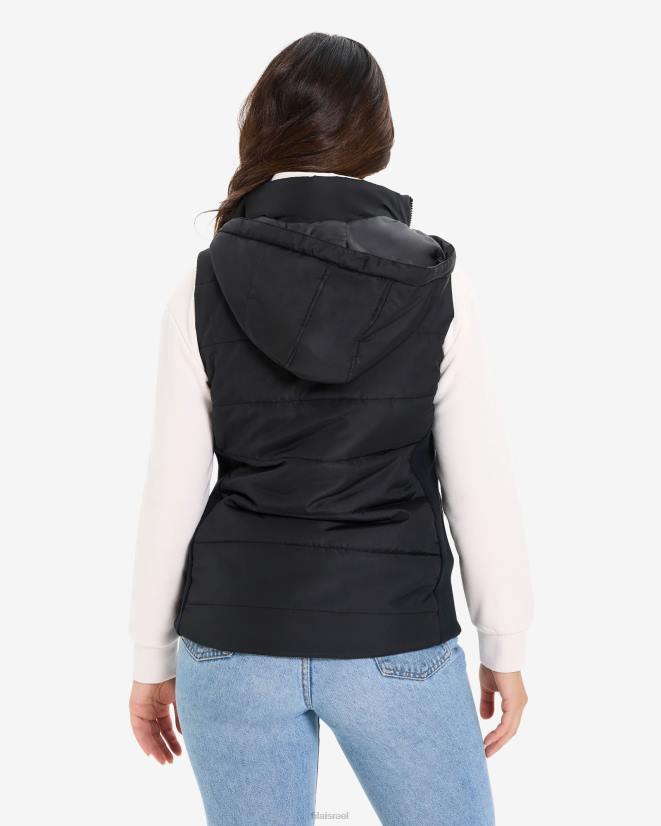 שָׁחוֹר FILA אפוד פחזנית אירנגה לנשים של fila שחור 68LF2974