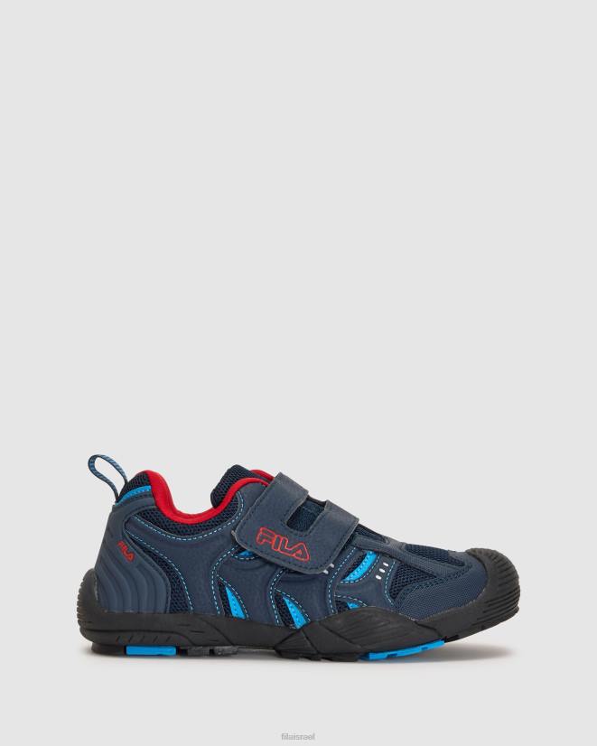 כהה/כחול שמיים/אדום FILA רצועת מאטיה לילד של fila נייבי/שמיים כחול/אדום 68LF3049
