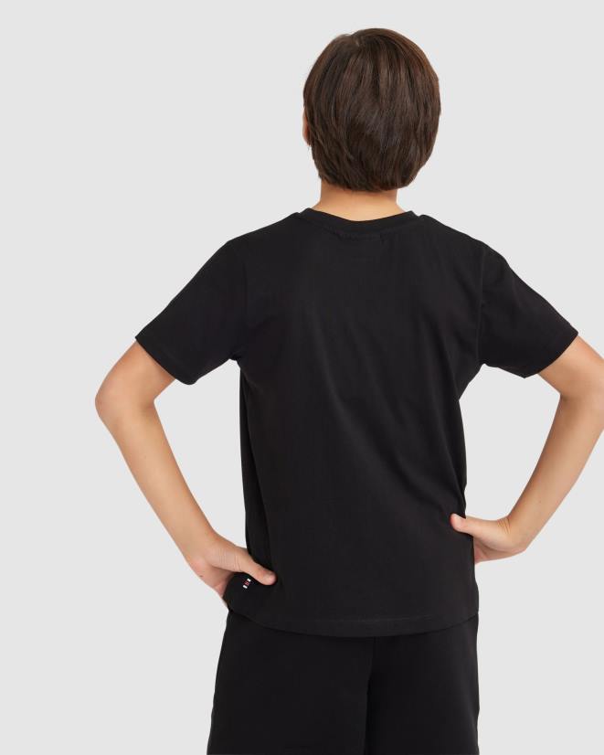 שָׁחוֹר FILA טי פרקר לילד של fila שחור 68LF3079