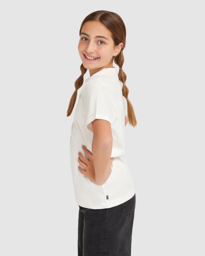 לבן FILA טי פרקר לילד של fila לבן 68LF3085