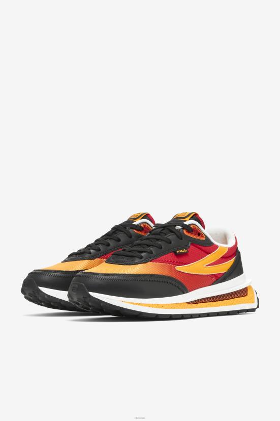 שחור/אדום/זהב FILA fila רנו לגברים שחור/אדום/זהב 68LF31