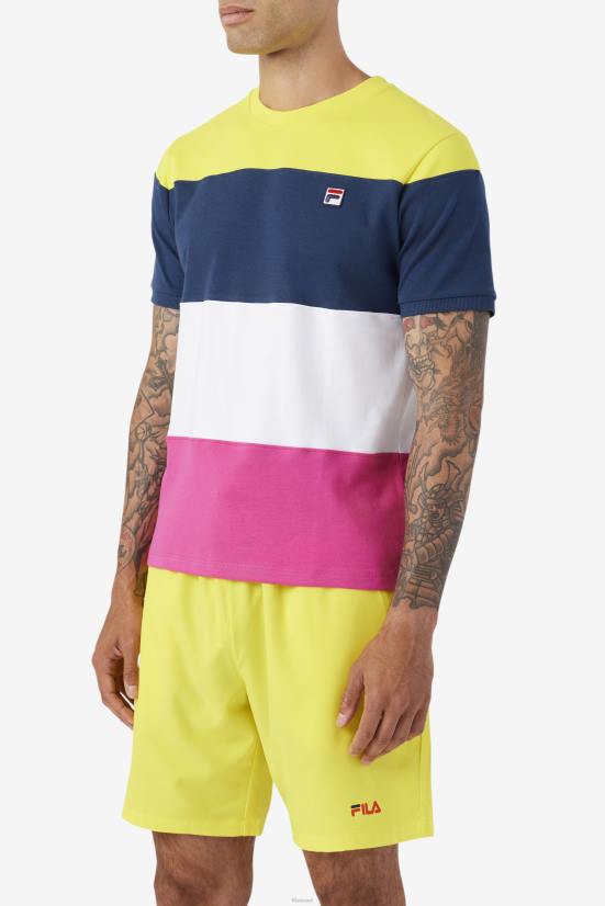 נייבי/לבן/צהוב FILA צוות שירות fila נייבי/לבן/צהוב 68LF322