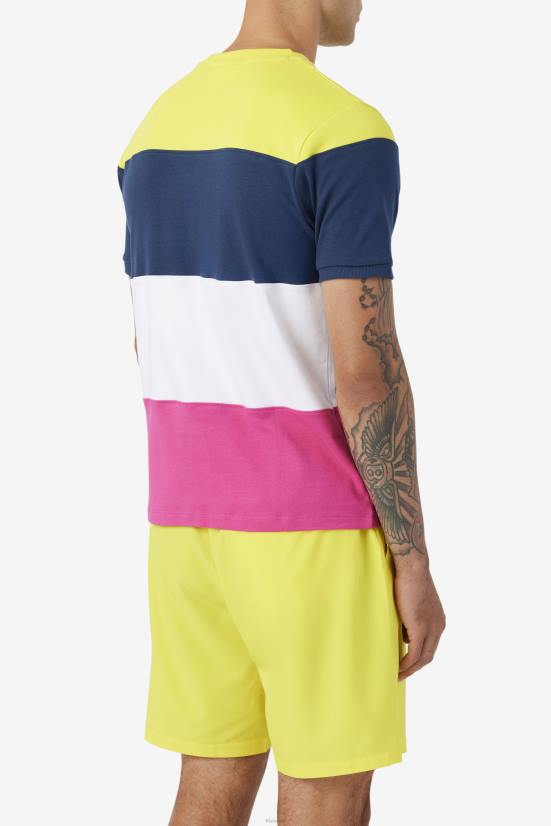 נייבי/לבן/צהוב FILA צוות שירות fila נייבי/לבן/צהוב 68LF322