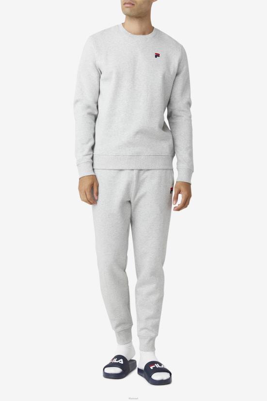 אפור בהיר FILA סווטשירט קייב אפור בהיר fila 68LF444