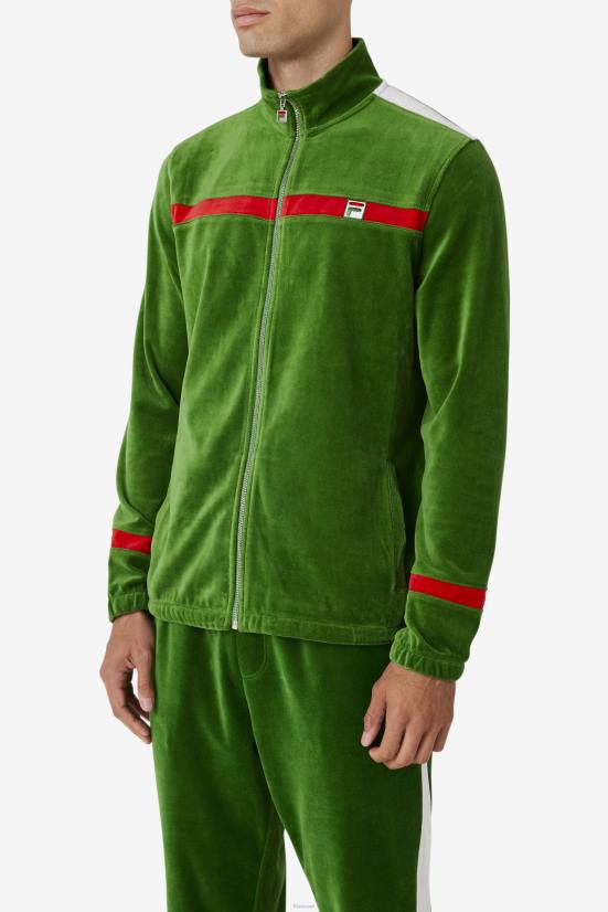 גן רשמי/לבן/אדום FILA ג'קט קטיפה ראביד לבן/אדום fila 68LF844