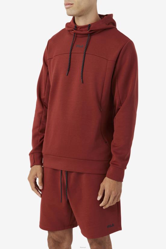 חום אדום/שחור FILA קפוצ'ון fila aadheen אדום חום/שחור 68LF463