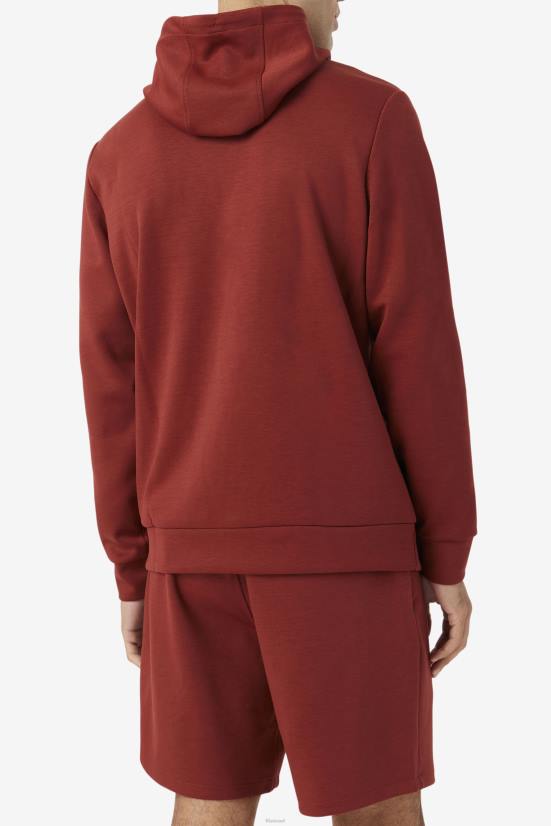 חום אדום/שחור FILA קפוצ'ון fila aadheen אדום חום/שחור 68LF463