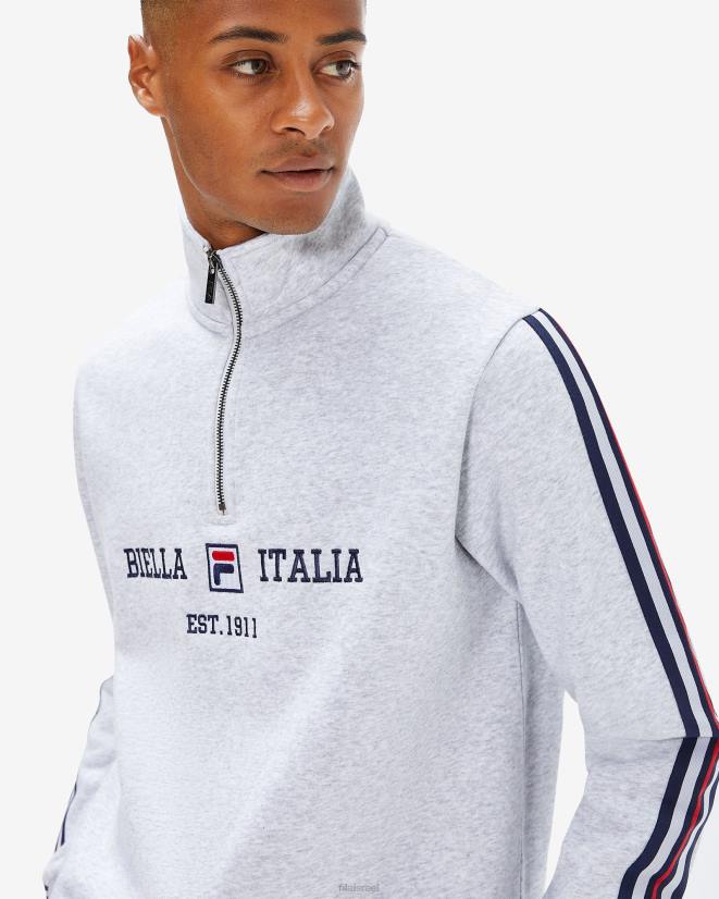 מרל אפור בהיר FILA fila aemero qtr zip לגברים אפור בהיר מרל 68LF2617