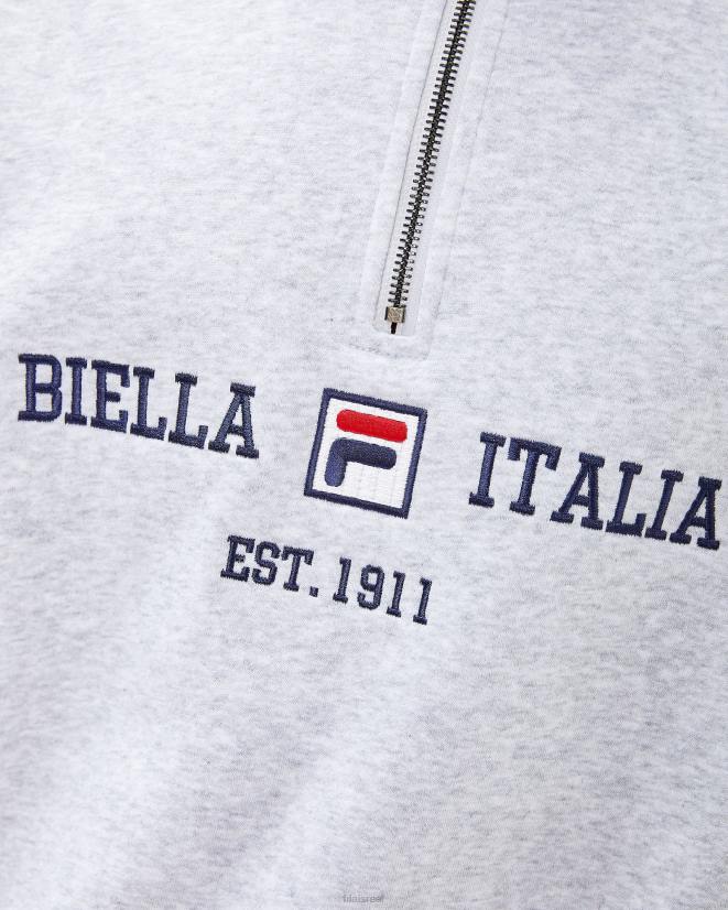 מרל אפור בהיר FILA fila aemero qtr zip לגברים אפור בהיר מרל 68LF2617