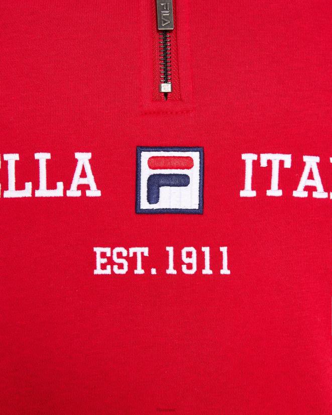 אָדוֹם FILA fila גברים aemero qtr zip אדום 68LF2623