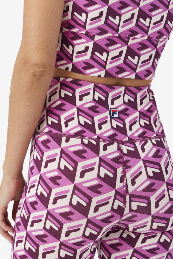 יין אודם/פוטפורי/ענבים FILA אופני אופני רוז'/פוטפורי/יין ענבים fila ainhoa ​​קצרים 68LF1563