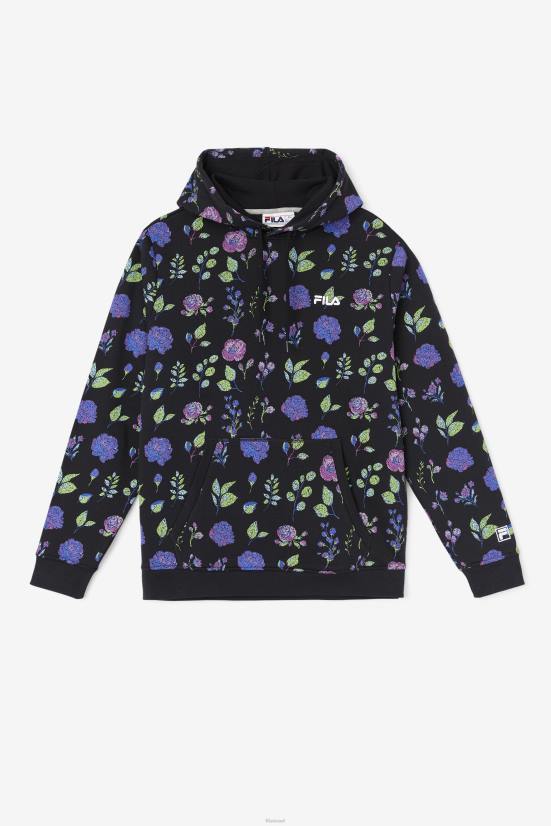 שָׁחוֹר FILA קפוצ'ון שחור fila ashokane 68LF549