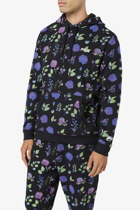 שָׁחוֹר FILA קפוצ'ון שחור fila ashokane 68LF549