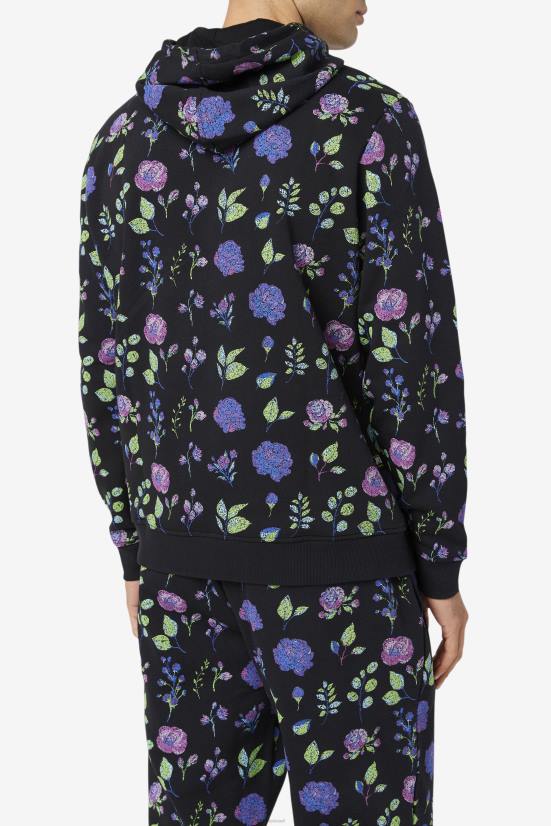 שָׁחוֹר FILA קפוצ'ון שחור fila ashokane 68LF549