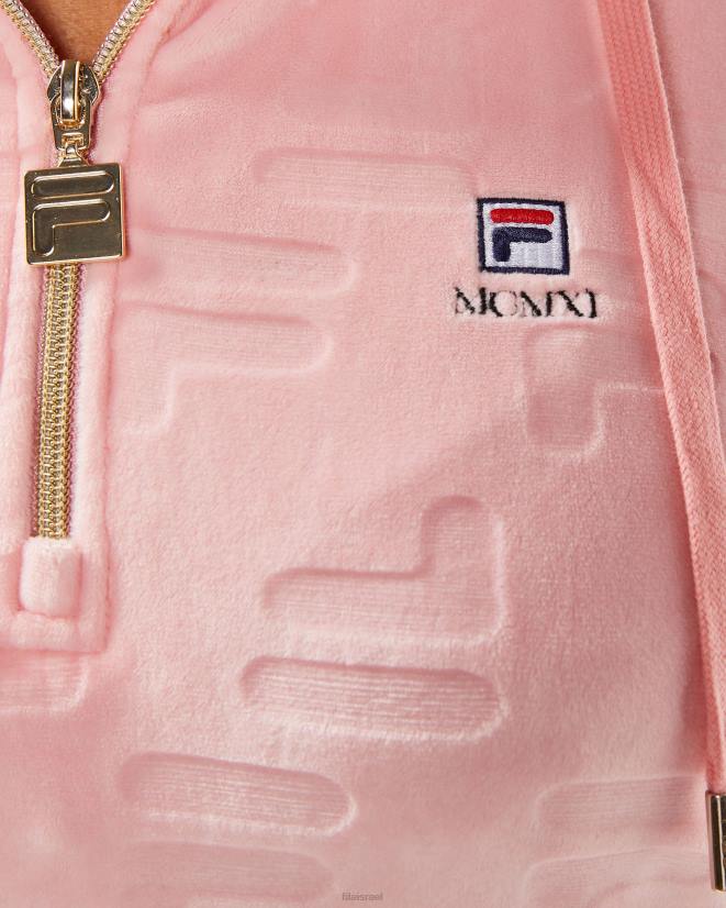 ורד חיוור FILA fila נשים aspena qtr zip ורד חיוור 68LF2971