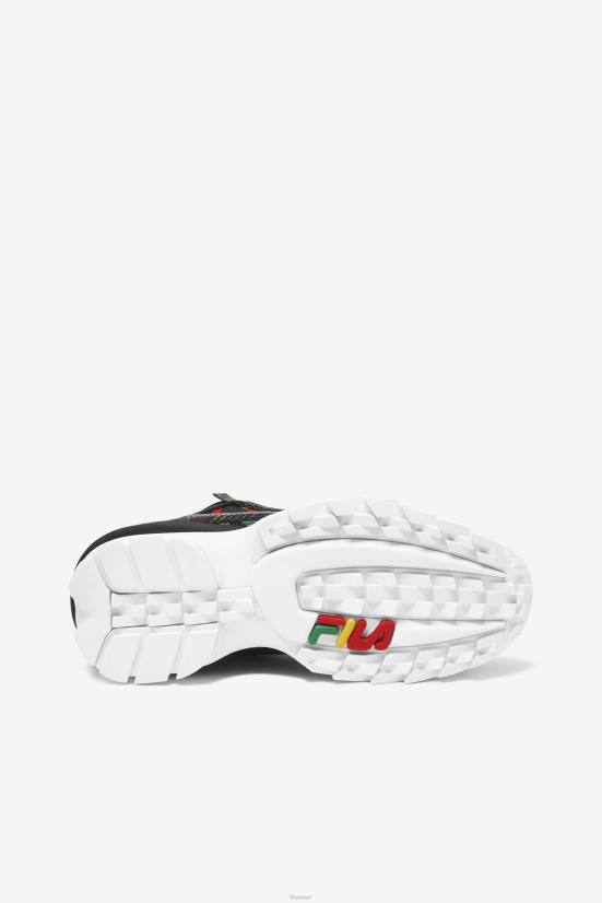 שעועית שחורה/ג'לי/לימון FILA fila black/jelly bean/לימון disruptor women's 2 exp 68LF1252