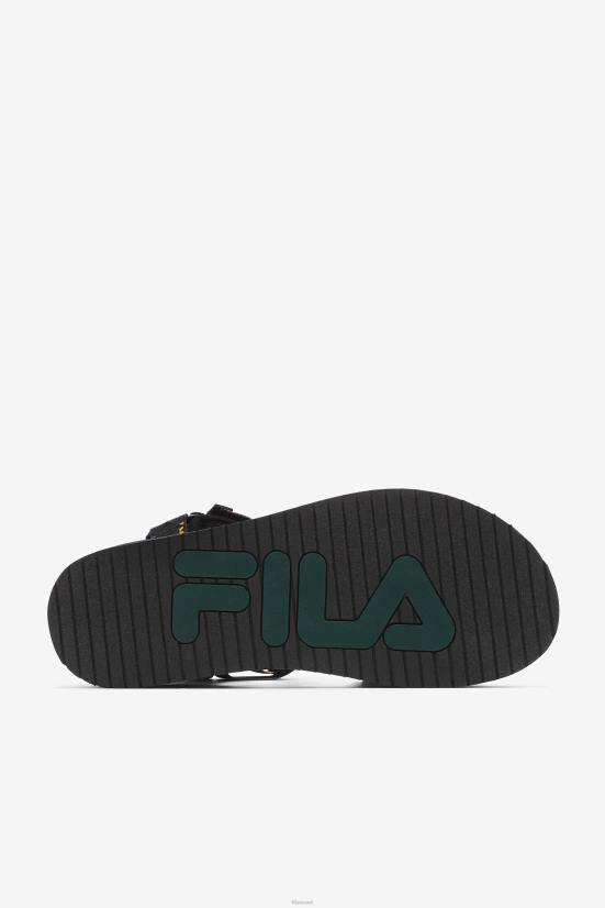 באג שחור/יוני/זעפרן FILA fila black/june bug/saffron drifter dns לגברים 68LF196