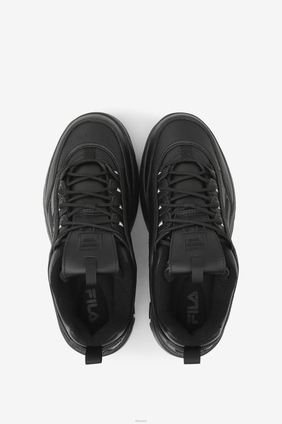 שָׁחוֹר FILA fila black women's disruptor 2 wedge 68LF1138