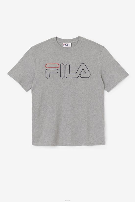 אברש/צי/אדום FILA fila borough tee heather/navy/אדום 68LF277