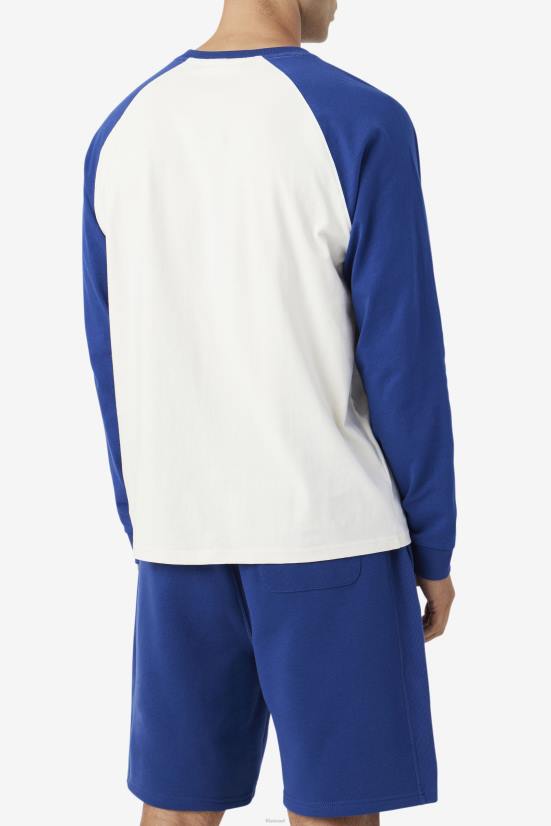 גרדניה/כחול FILA fila chet raglan טי גרדניה/כחול 68LF307