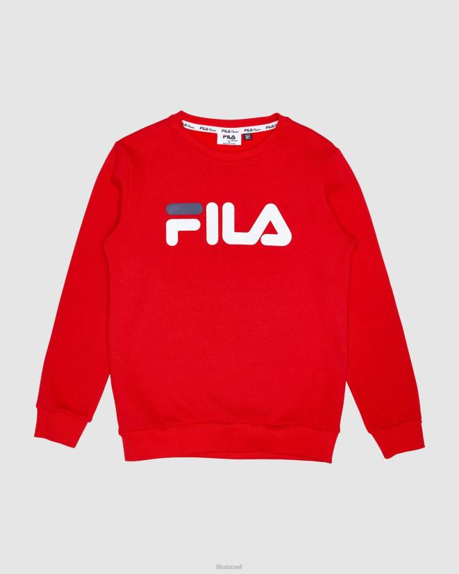אָדוֹם FILA fila classic kid's crew אדום 68LF3115