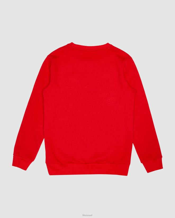 אָדוֹם FILA fila classic kid's crew אדום 68LF3115