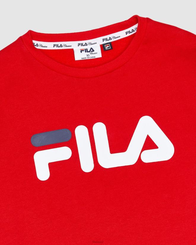 אָדוֹם FILA fila classic kid's crew אדום 68LF3115