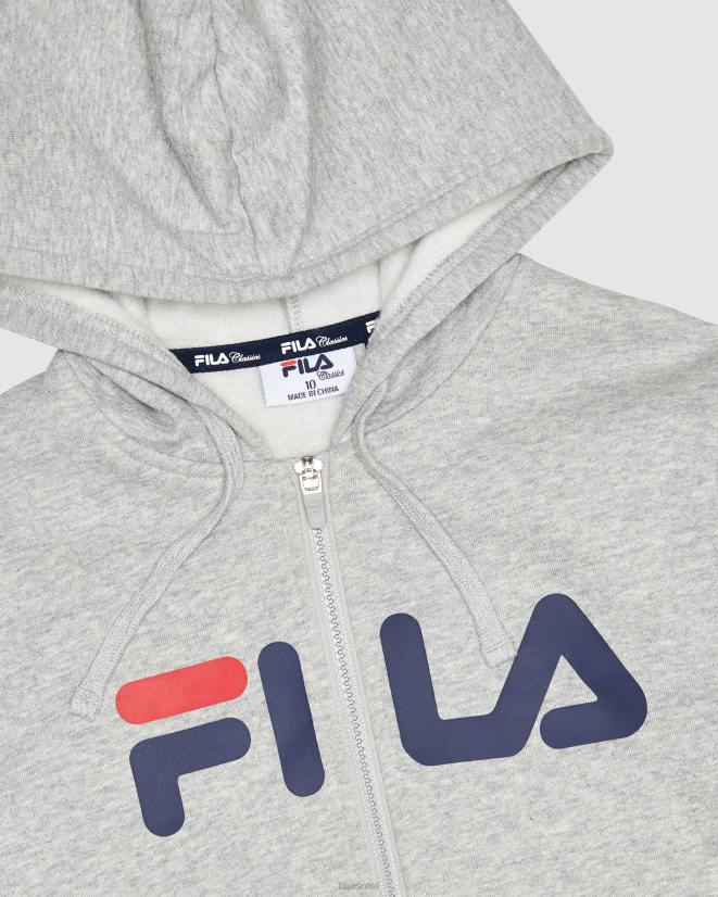 מארל כסף FILA fila classic kids רוכסן קפוצ'ון כסף Marle 68LF3121