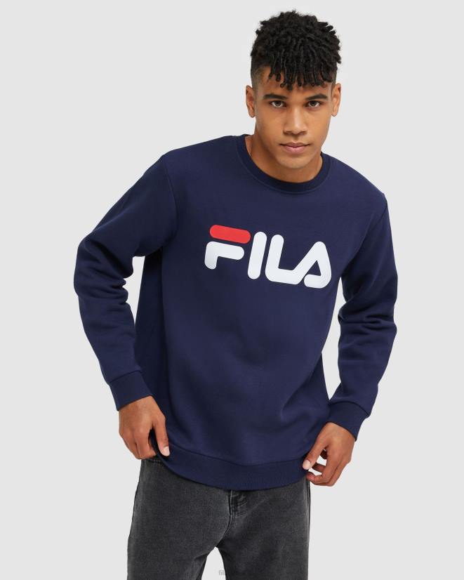 חיל הים החדש FILA fila classic unisex crew new navy 68LF2491