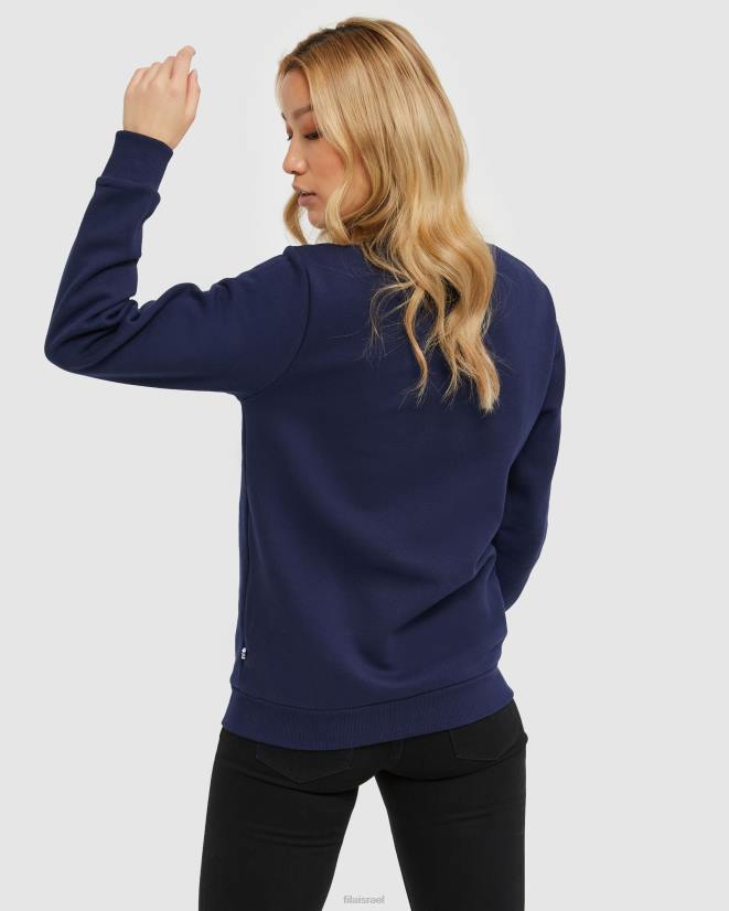 חיל הים החדש FILA fila classic unisex crew new navy 68LF2491