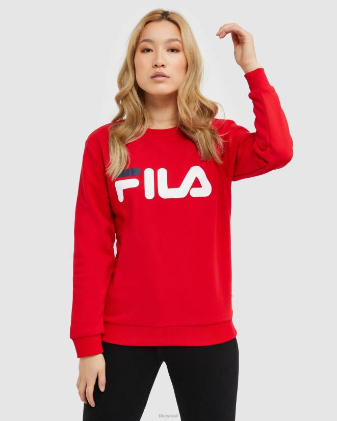 אָדוֹם FILA fila classic unisex crew red 68LF2467