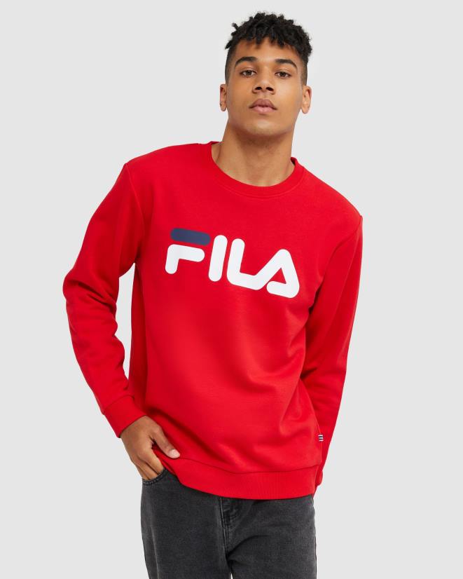 אָדוֹם FILA fila classic unisex crew red 68LF2467
