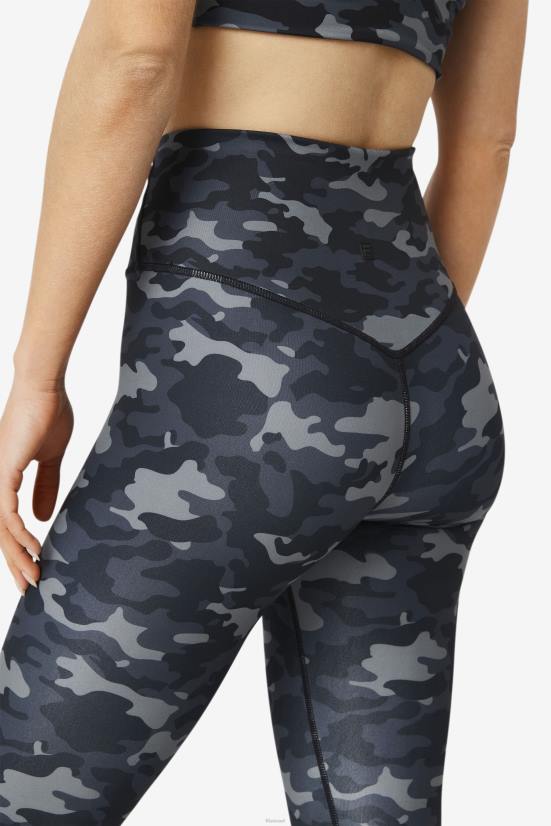 קמו כהה/שחור FILA fila dark camo/black forza חותלות 7/8 אלגנטיות 68LF1972