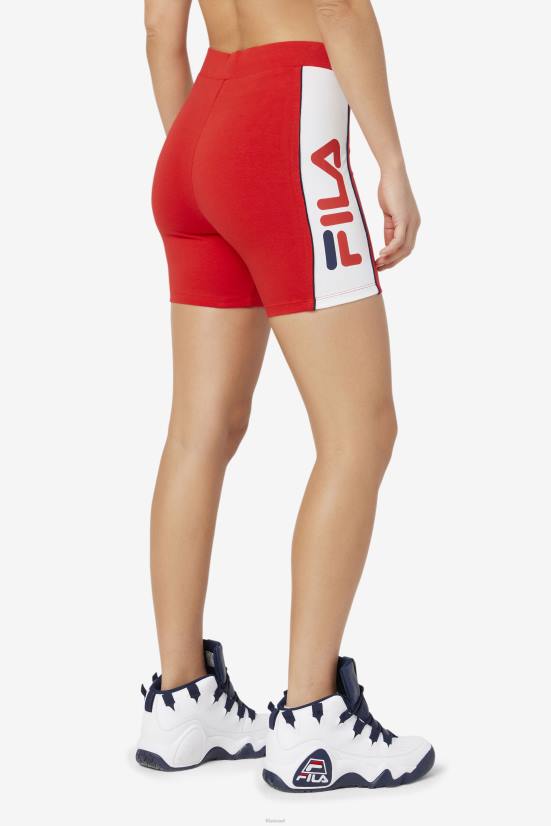 אָדוֹם FILA אופני fila davina קצר אדום 68LF1645